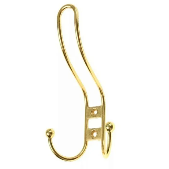 Крючок Тройной Дырявый золото 8297A(уп30)