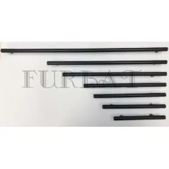 Ручка скоба релинг 2302-160 ЧЕРНАЯ(уп10)