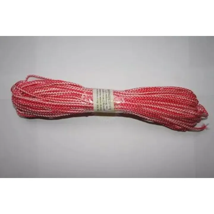 Шнур хозяйственный D 4 мм 100 м цветной (уп20)