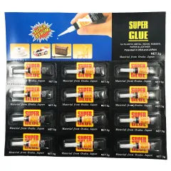 Клей цианакрилатный Power Glue 3гр. 12шт  FN-00059
