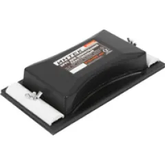 Брусок шлиф с зажимом 105x210 черный Интек (уп30)