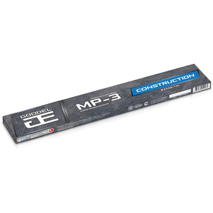 Электроды МР-3 d 3 мм 2,5 кг Construction (уп4)