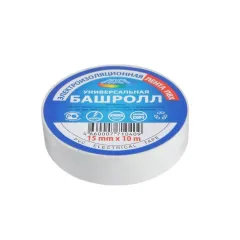 Изолента ПВХ "Башролл" 15мм*20мСиния(уп100)